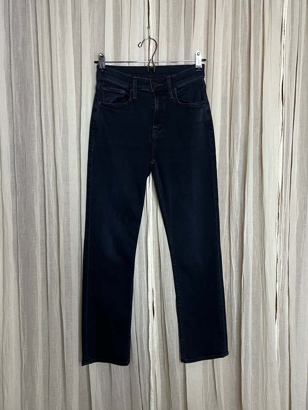 Mother Mid Rise Rider Ankle Jeans In Night In Paris Wash - Picture 2 of 7